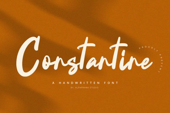 Constantine: A Timeless Script Font for Elegant Design Projects