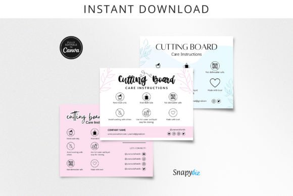 Editable Cutting Board Care Guide Canva: A Customizable Solution for Long-Lasting Kitchen Essentials