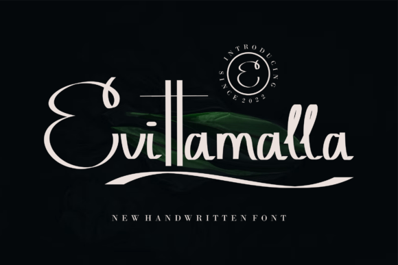 Evittamalla: The Perfect Handwritten Script Font for Modern Design