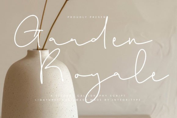 Garden Royale – The Ultimate Elegant Calligraphy Font for Luxury Projects