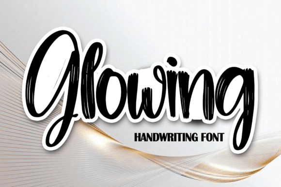 Glowing: A Versatile Handwritten Typeface for Modern Design Needs