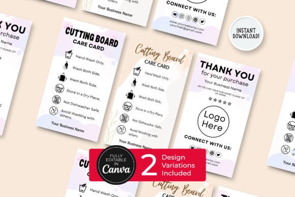 How to Use the Editable Cutting Board Care Card Template for Long-Lasting Boards